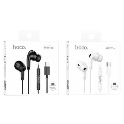 M101 Pro Type-C Wire-Controled Digital Earphones with Microphone