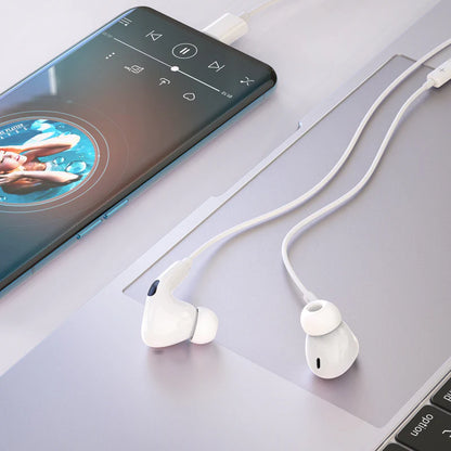 M101 Pro Type-C Wire-Controled Digital Earphones with Microphone