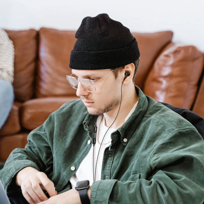 M101 Pro Type-C Wire-Controled Digital Earphones with Microphone