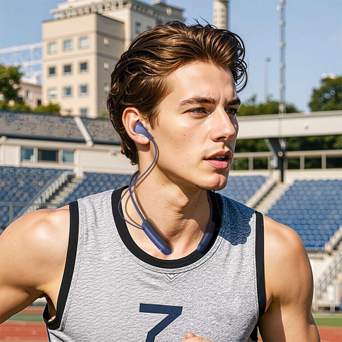 Earphone ES75 Bluetooth Neckband Earphones
