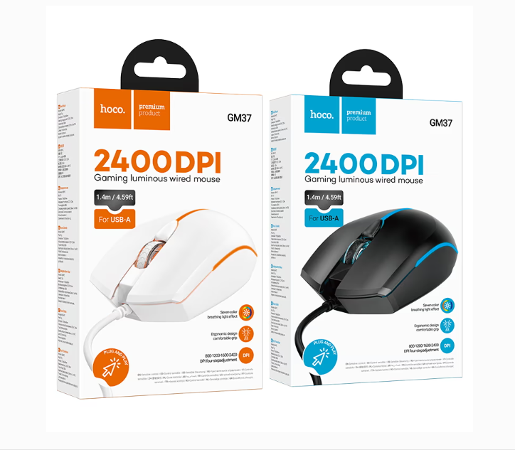 Wired mouse GM37 Wonderful gaming