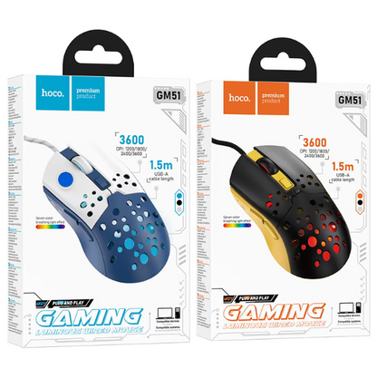 Wired mouse “GM51 Sky” gaming