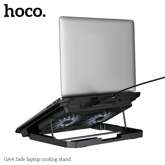 HOCO GA4 Jade Cooling Stand for 12-17 inch Laptop Black