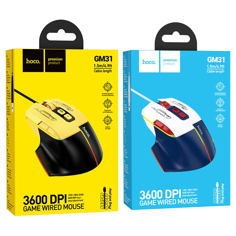 Wired mouse “GM31 Overlord” gaming