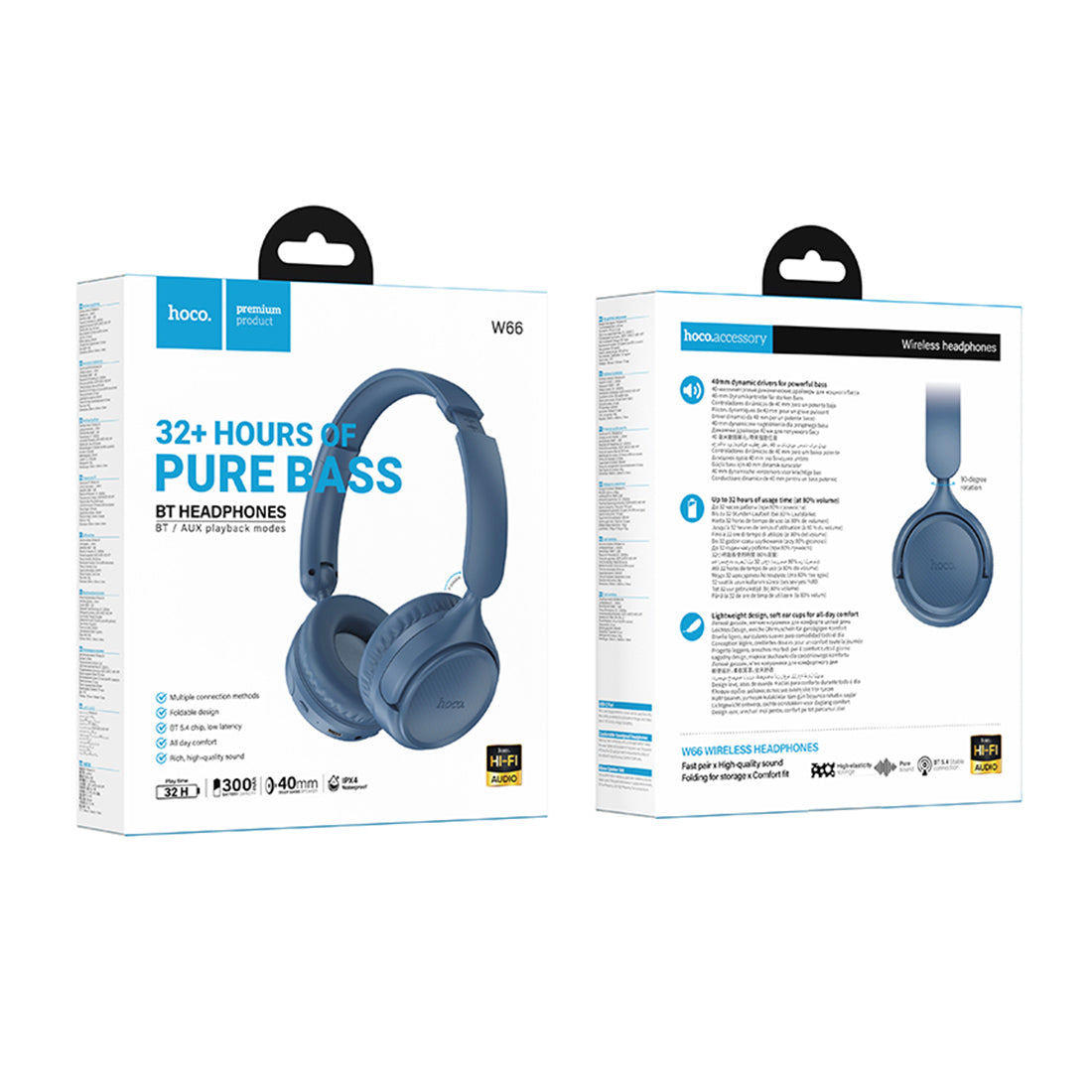 Headphone Pure Base Wireless Bluetooth